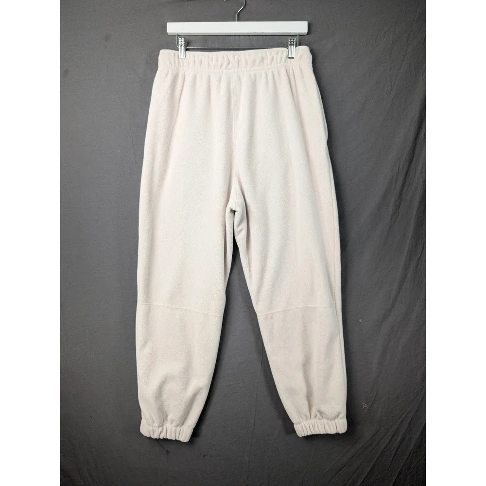 Nike Therma-FIT Fleece Joggers Mens Medium Cream Sweatpants FB5578-104